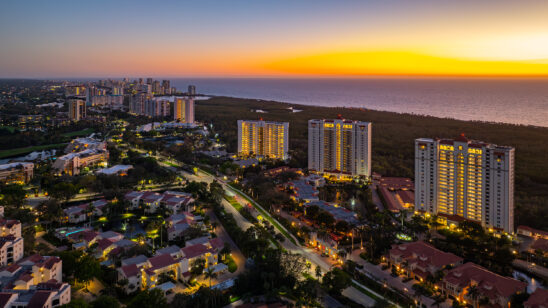 Pelican Bay Naples Aerial Stock Photography-9