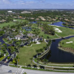 Lely Golf and Tennis Country Players Club Naples Aerial Stock Photography-6