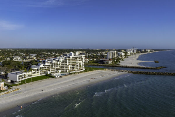 Admiralty Point Doctors Pass Naples Aerial Stock Photography-4