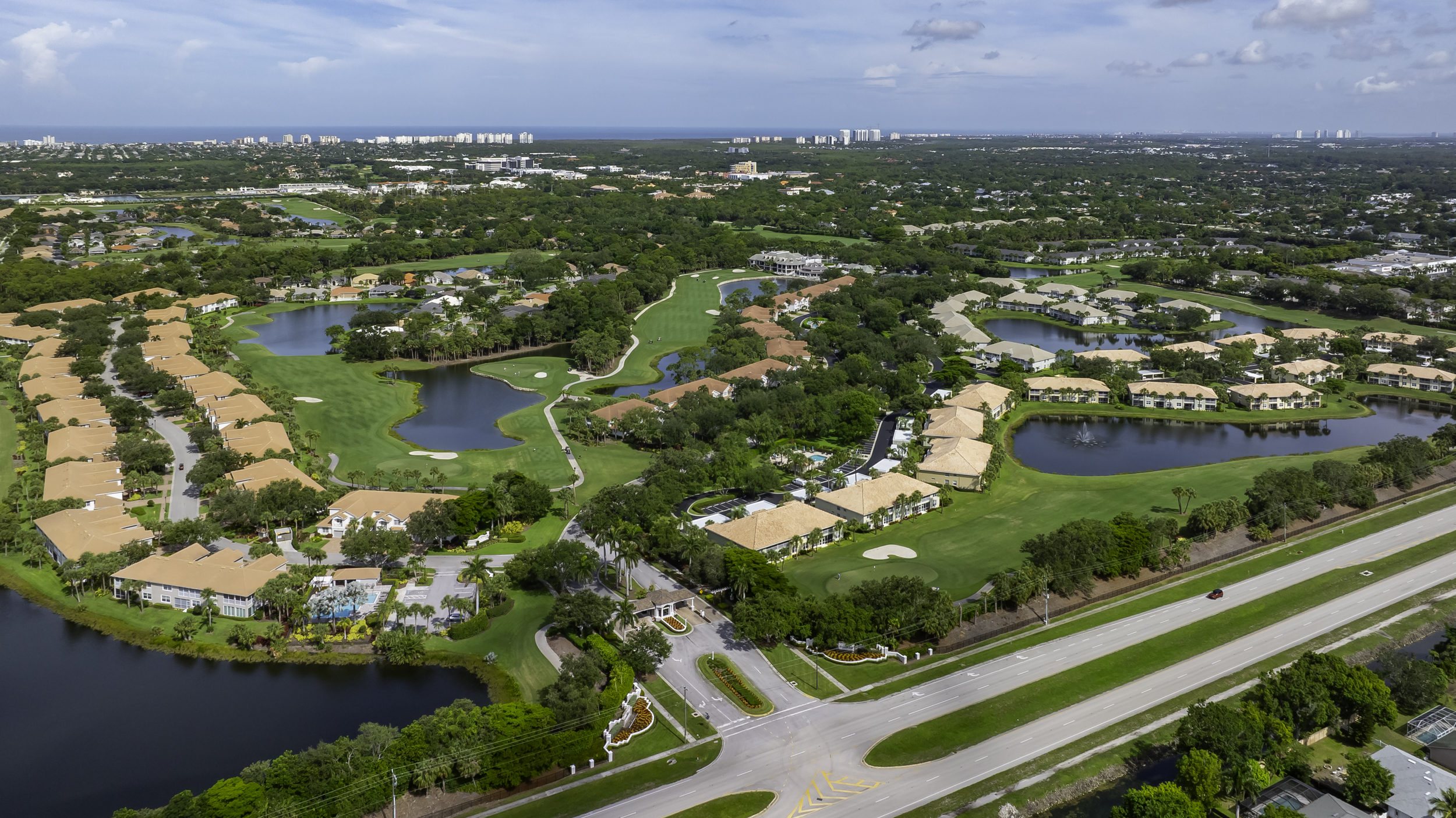 Stonebridge Naples Aerial Stock Photography