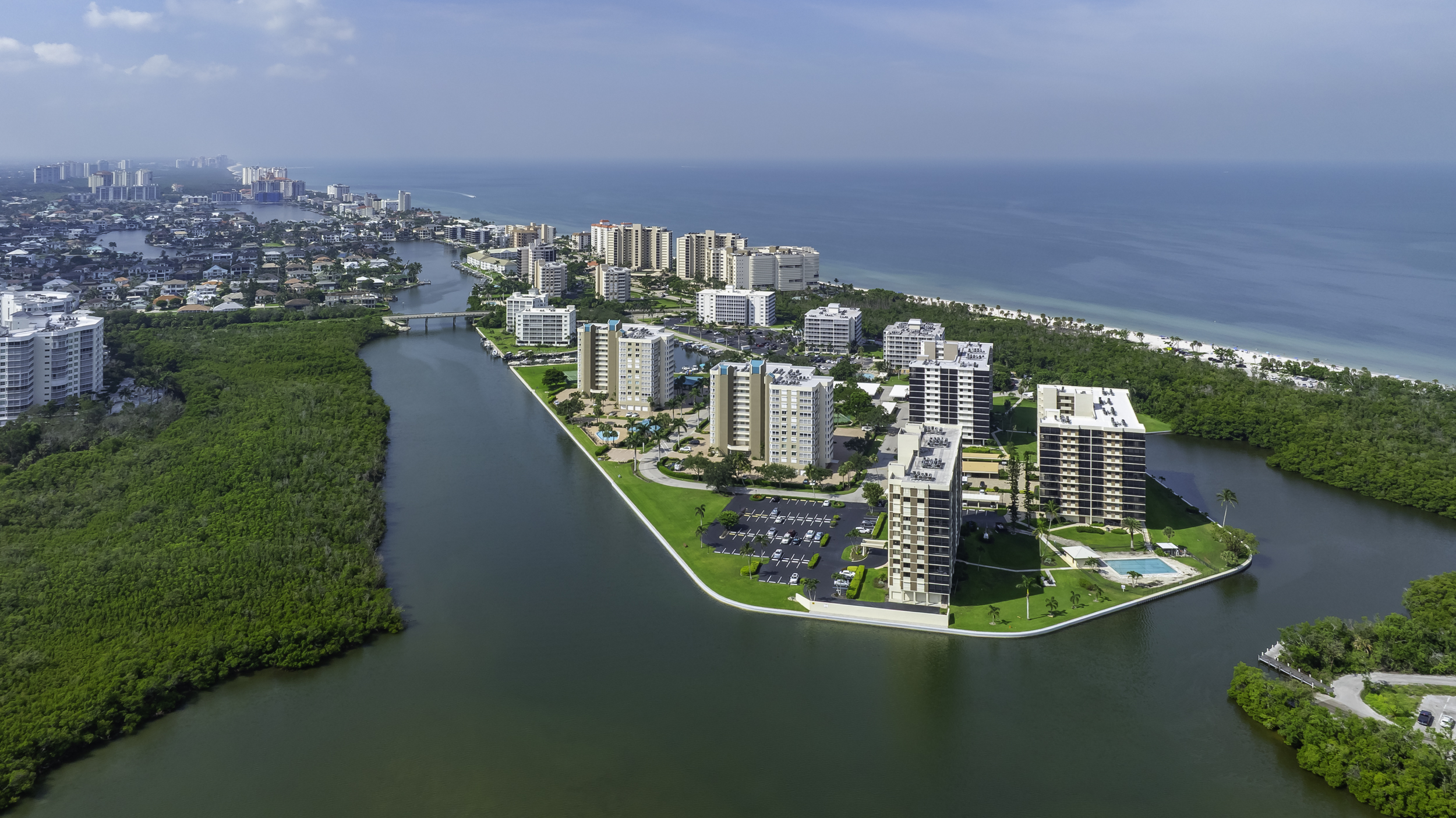 Vanderbilt Delnor Wiggins Naples Aerial Stock Photography-4