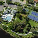 Autumn Woods Naples Aerial Stock Photogrpahy-2