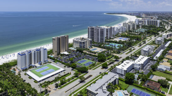 Marco Island Aerial Stock Photography
