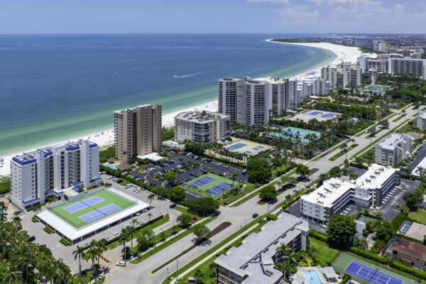 Marco Island Aerial Stock Photography