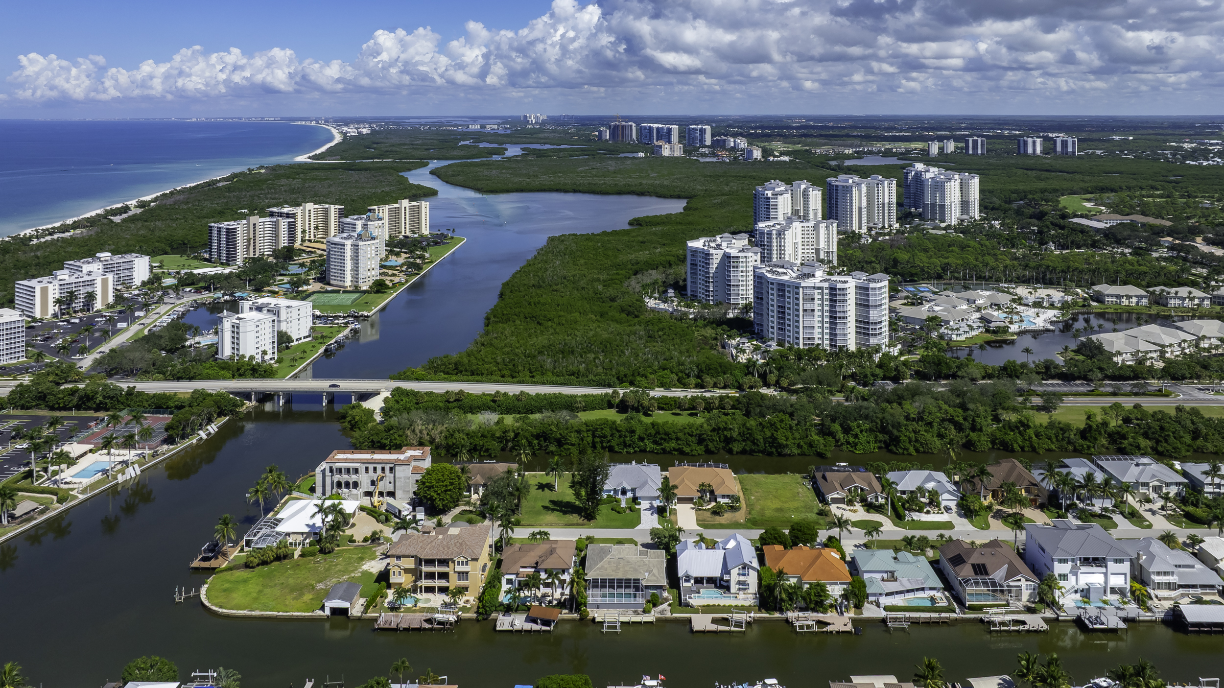 Vanderbilt Conners Wiggins Naples Aerial Stock Photography-4