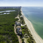 Bay Colony Pelican Bay Beach Naples Aerial Stock Photography-3