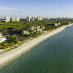 Bay Colony Pelican Bay Beach Naples Aerial Stock Photography-7