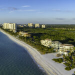 Bay Colony Pelican Bay Beach Naples Aerial Stock Photography-9