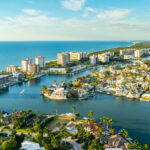Vanderbilt Beach Conners Naples Aerial Stock Photography