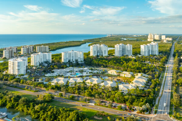 Vanderbilt Beach Conners Naples Aerial Stock Photography-3