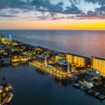 Vanderbilt Beach Conners Night Naples Aerial Stock Photography-3