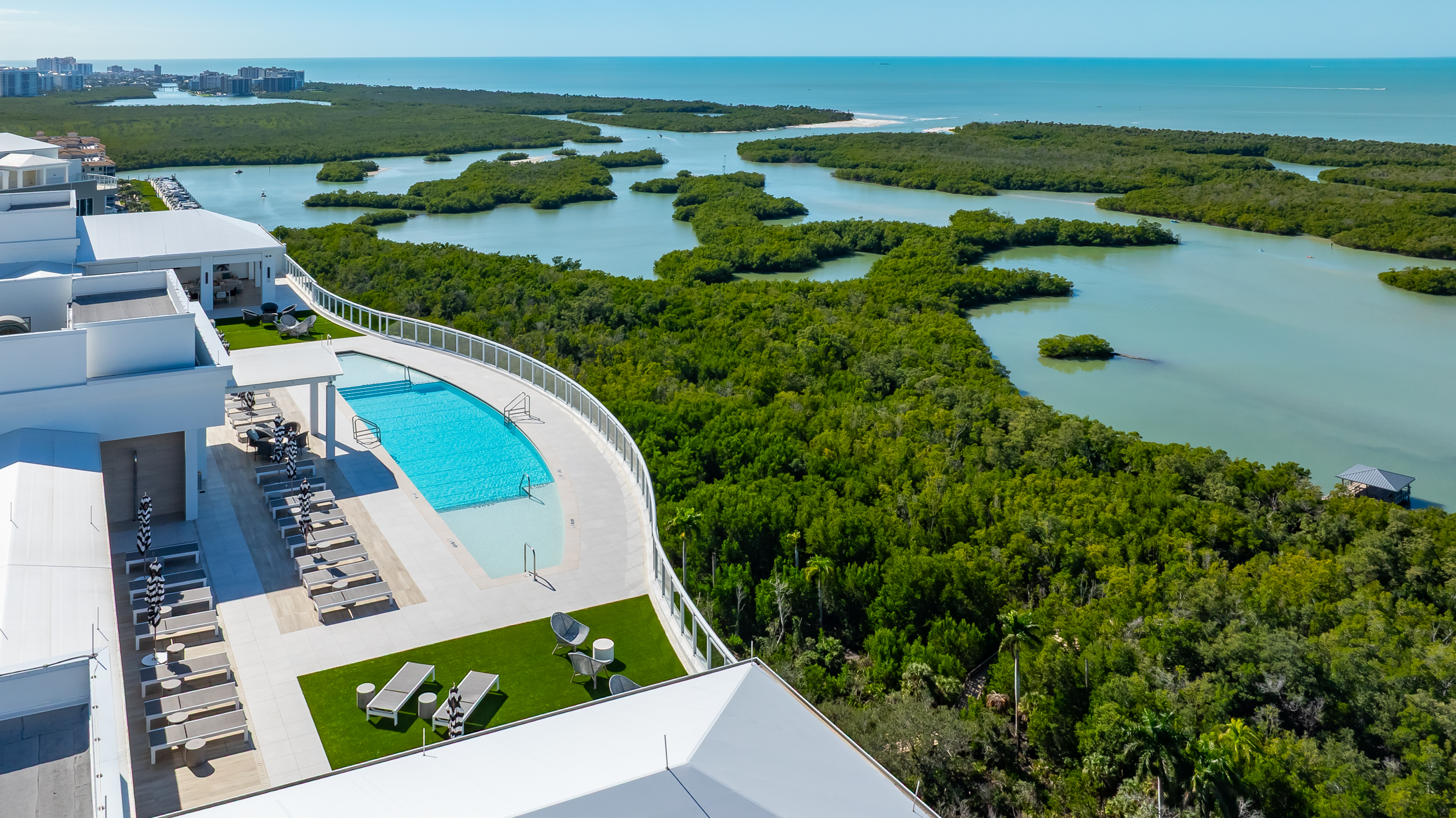 Kalea Bay Naples Aerial Stock Photography-9