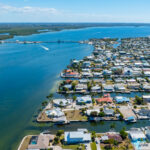 Matlacha Pine Island aerial Stock Photography