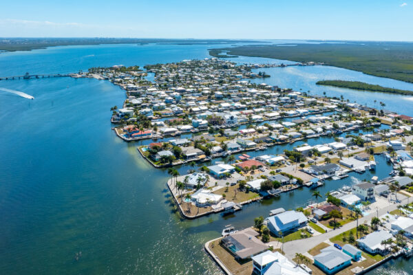 Matlacha Pine Island aerial Stock Photography-2