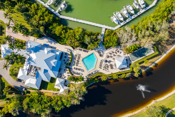 Wiggins Pass Tarpon Naples Aerial Stock Photography-2