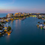 Park Shore Moorings Naples Aerial Stock Photography-4