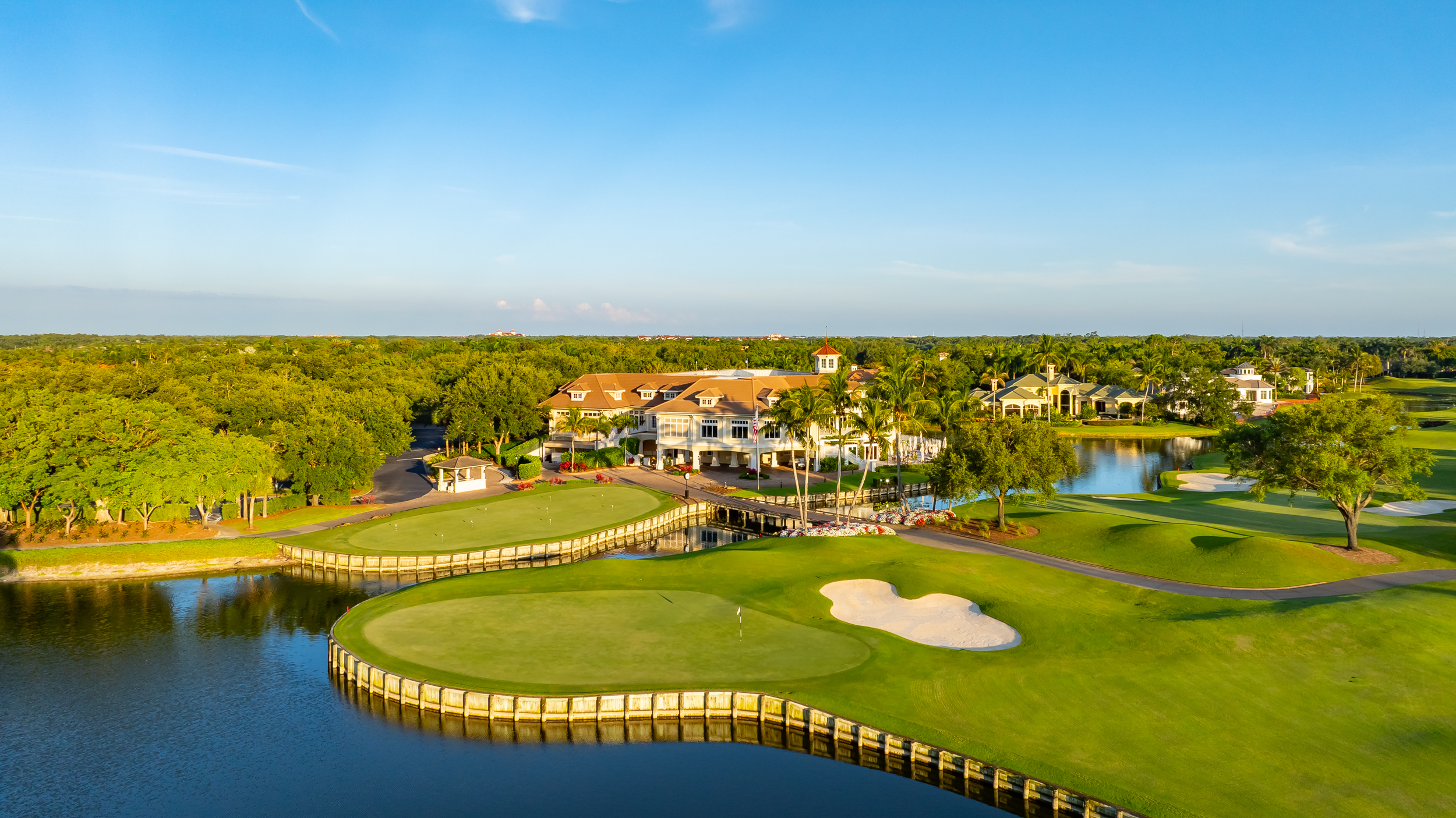 Bay Colony Golf Pelican Marsh Naples Aerial Stock Photography-3