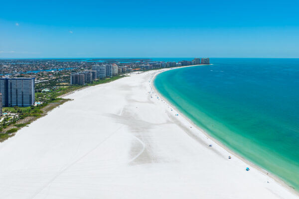 Marco Island Beach Aerial Stock Photography-2