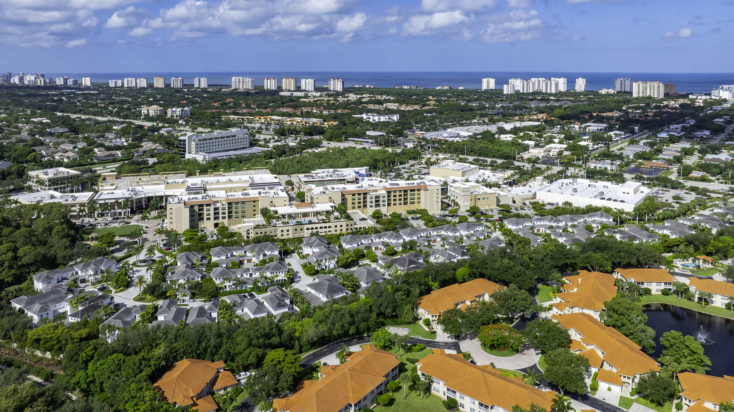 Mercado Naples Aerial Stock Photography-2