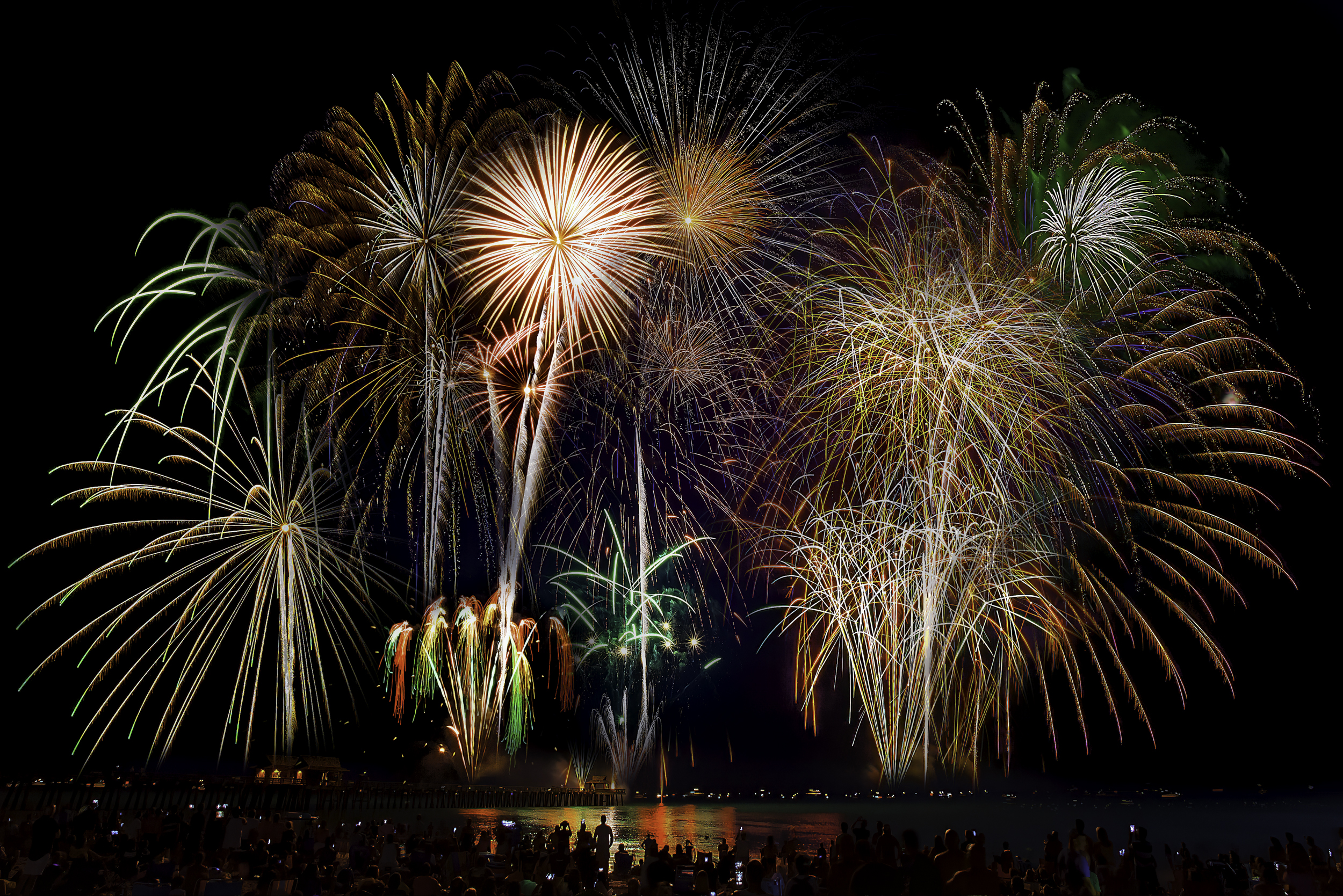 Naples Pier Fireworks