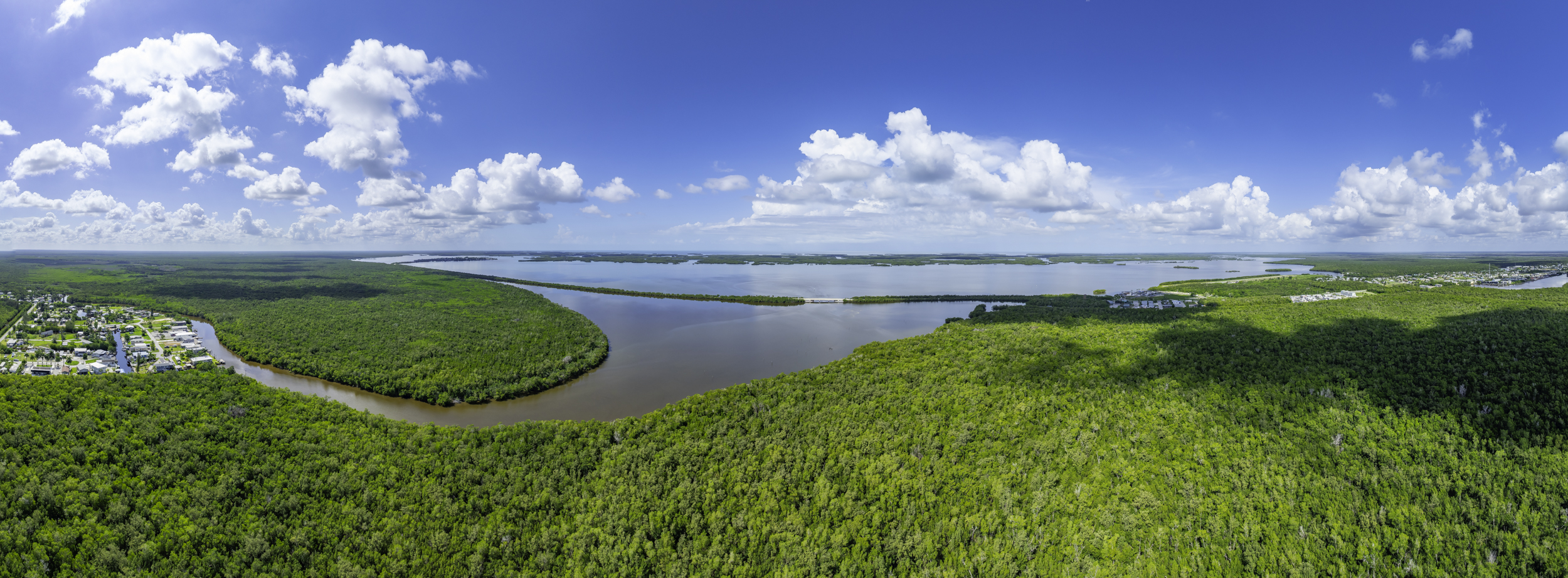 Chokoloskee Bay Everglades City Pano