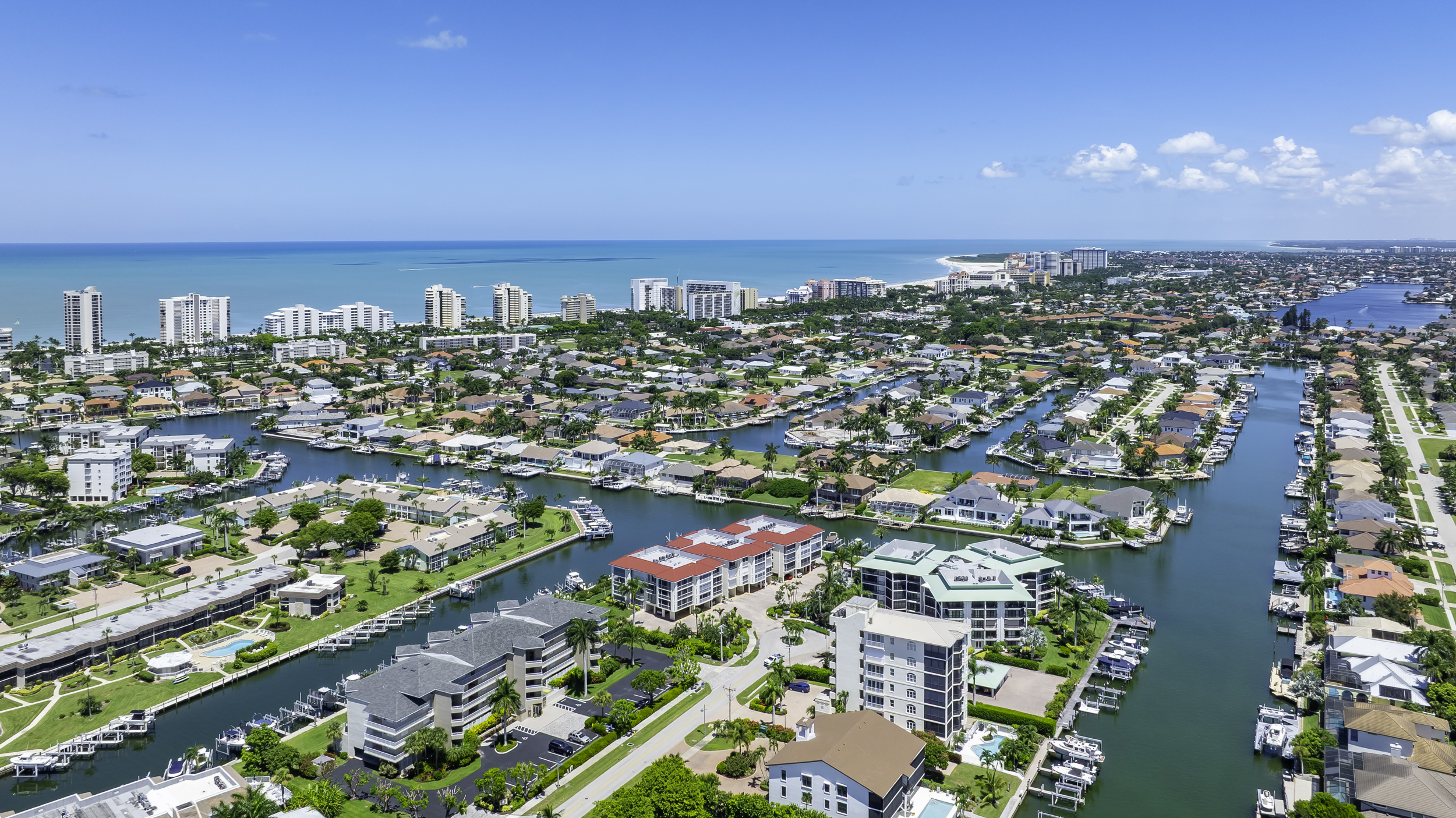Marco Island Aerial Stock Photography