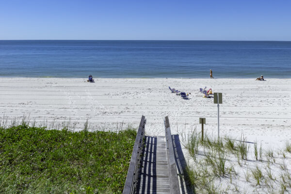 Gulf Shore Dr Vanderbilt Beach Naples Aerial Stock Photography-4