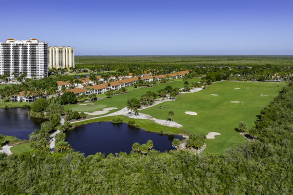 Hammock Bay Naples Aerial Stock Photography