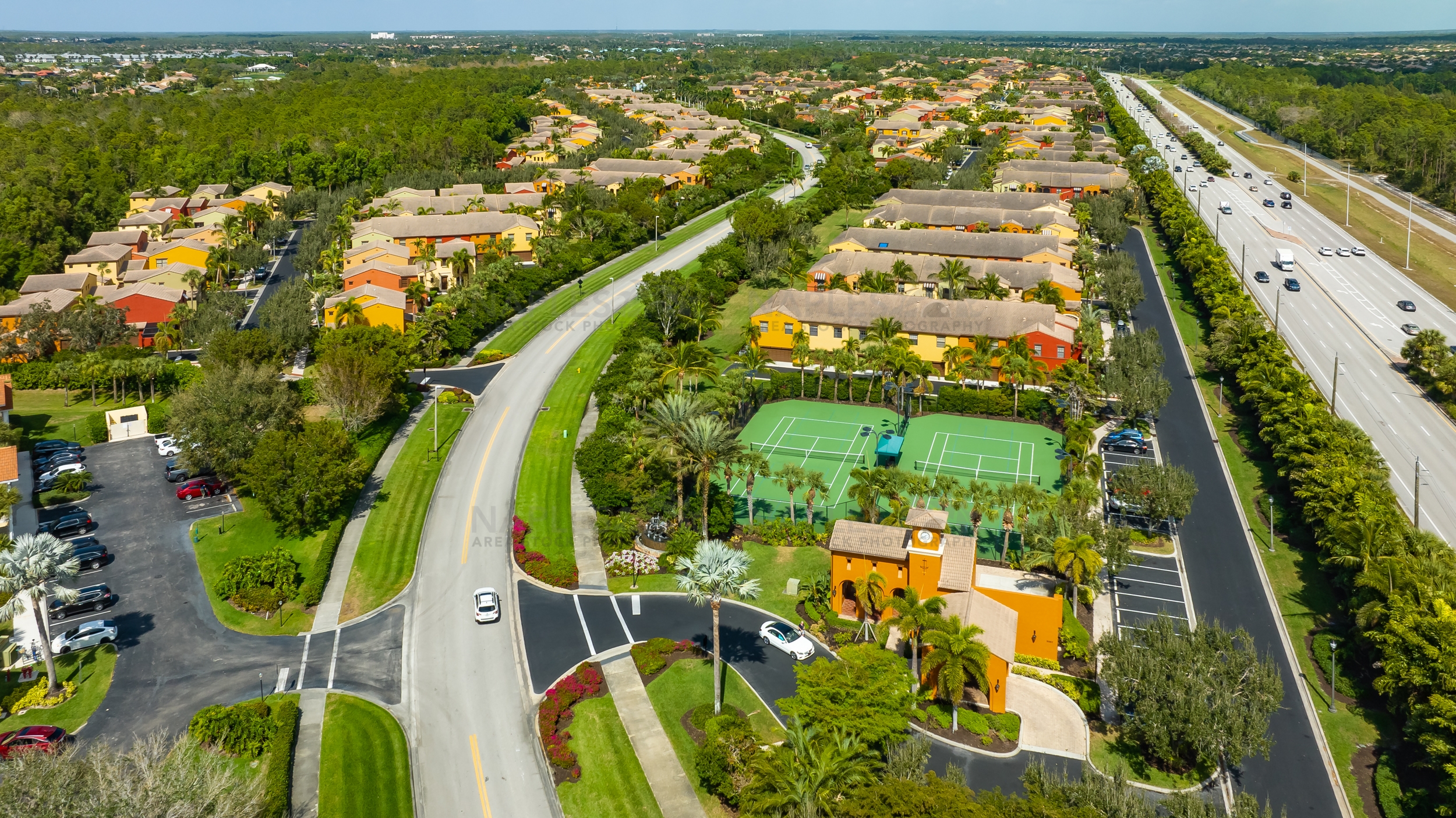 Ole Lely Naples Aerial Stock Photography-3