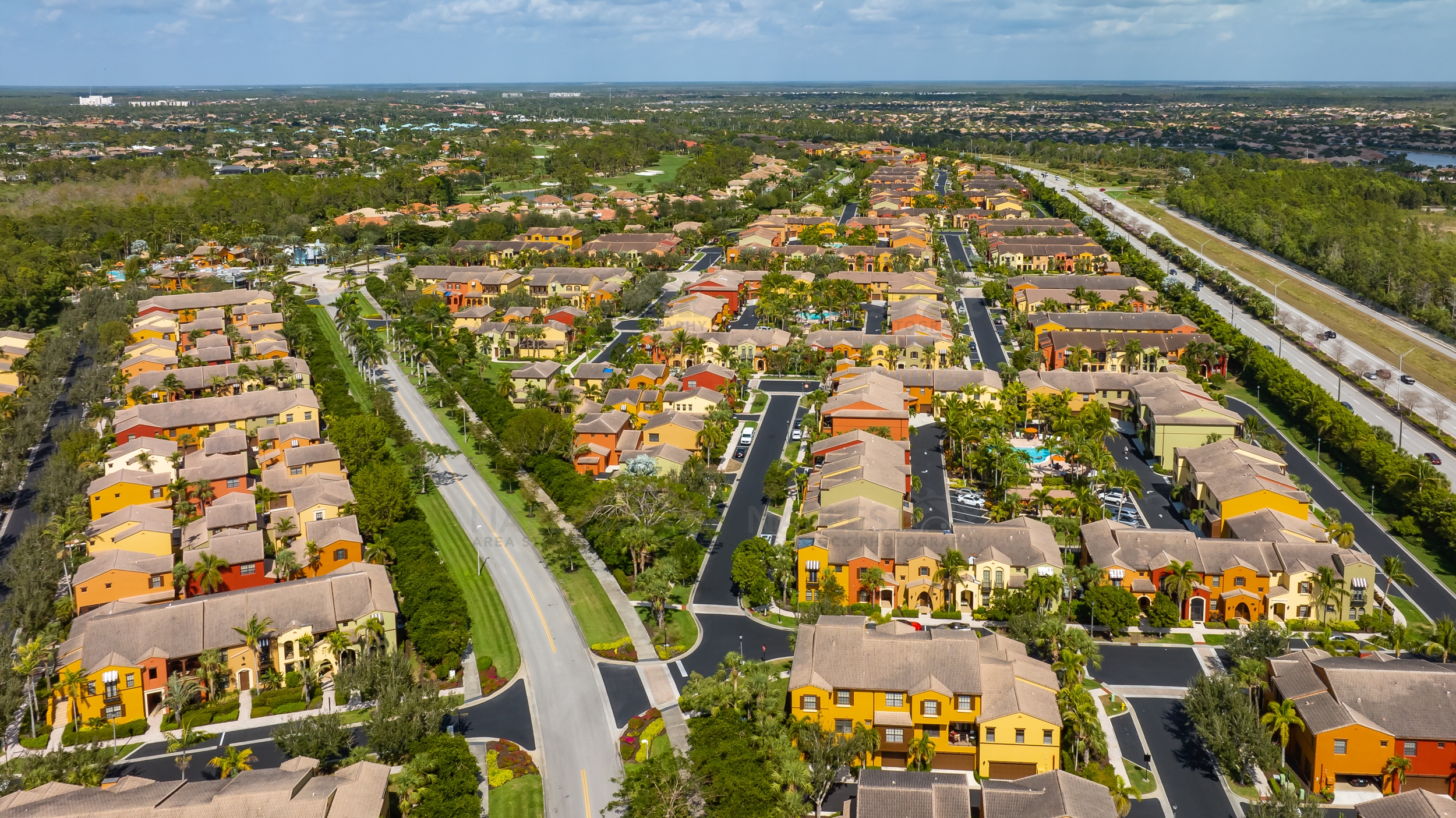 Ole Lely Naples Aerial Stock Photography-4