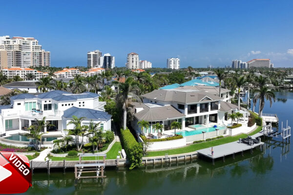 Park Shore Homes Bayside Naples Stock Video