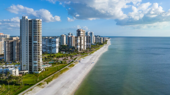 Park Shore Naples Aerial Stock Photography_