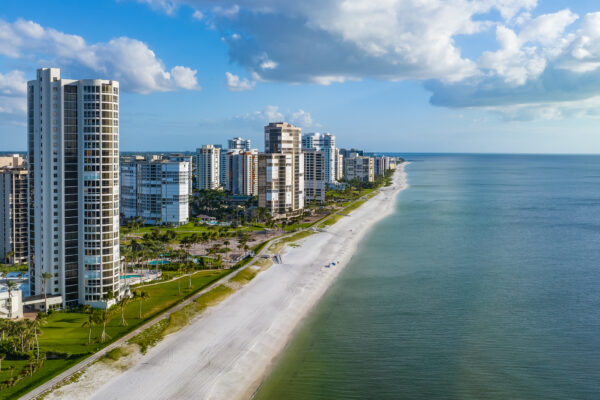 Park Shore Naples Aerial Stock Photography_