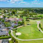 Royal Palm Golf Naples Aerial Stock Photography