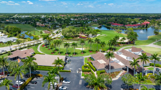 Royal Palm Golf Naples Aerial Stock Photography-5