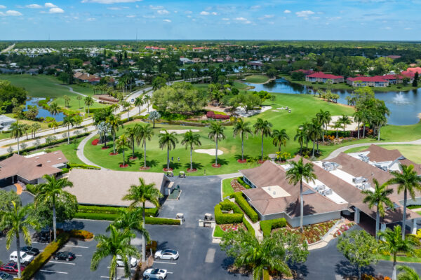 Royal Palm Golf Naples Aerial Stock Photography-5